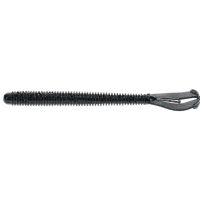 Strike King Rage Twin Tail Menace Worm - 6 - Black / Blue