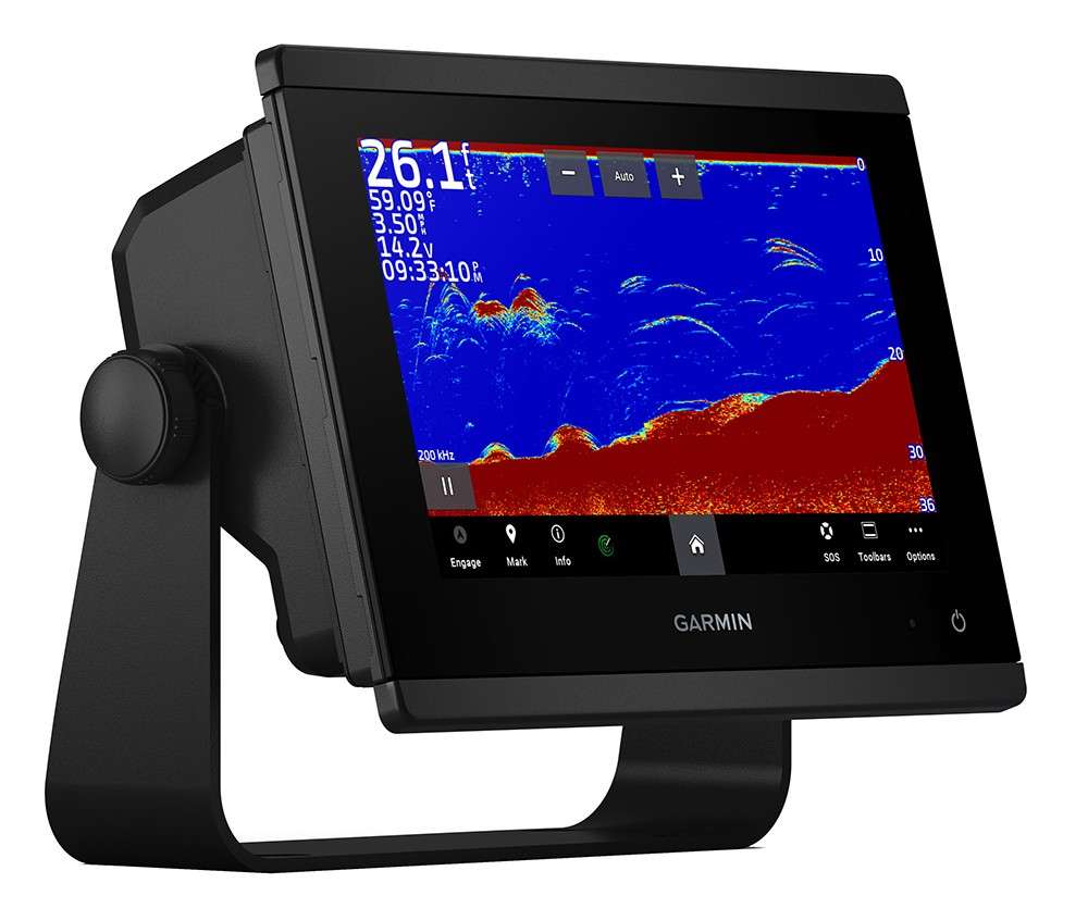 Garmin GPSMAP 743xsv 7 Inch GPS Fishfinder GN Combo TackleDirect