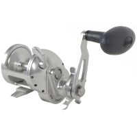 Ammo Bros  ACCURATE BOSS VALIANT 2-SPEED REEL SILVER/RED BV2-400