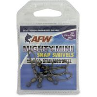 Alwonder Fishing Barrel Swivels, 40 to100-Pack Swivels Fishing Tackle Saltwater Swivels Rolling Swivels Heavy Duty Stainless Terminal Tackle