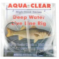 Aqua-Clear ST-7CFF Striped Bass Large Bait/Chunking Rig - TackleDirect