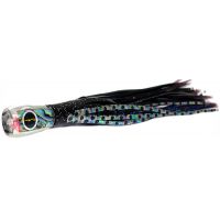 Black Bart S3 9.5in Lure Replacement Skirts - Black-Blue Dot (BBD)