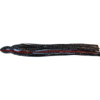 Black Bart S3 9.5in Lure Replacement Skirts - Black-Blue Dot (BBD)