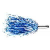 JAW Lures Tuna and Mahi Feathers - Blue/Silver - TackleDirect