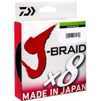 Daiwa J-Braid X8 Grand Braided Line - Chartreuse - TackleDirect