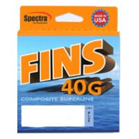 Fins Spectra 150-Yards Windtamer Fishing Line, Slate Green, 30-Pound