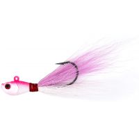 thumbnail interactive-video image 1 of Seasky 3D Eye Fishing Bucktail Jig - 1oz Saltwater Lure For Fluke & Weakfish 1 of 11