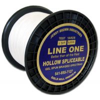 Jerry Brown Line One Hollow Core Spectra Braid 1200yds - TackleDirect