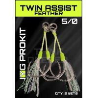 Owner Junior Dual Assist Hooks Slow Pitch Jigging - C.M. Tackle Inc. DBA  TackleNow!
