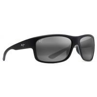 Maui Jim Wana Sunglasses - Dark Gunmetal/Blue Hawaii - TackleDirect