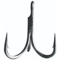 50 size 8 eagle claw treble 3x strong Treble perfect rapala replacement  hooks