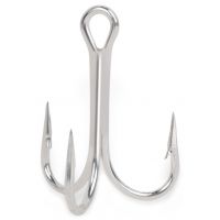 VMC 6X Fishfighter Treble Hook Perma Steel 2/0 (2 Hooks) 8527PS-2/0PP -  Canal Bait and Tackle