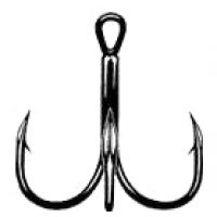 Eagle Claw 673 Treble Snelled Hooks w/ 18 Inch Line - TackleDirect