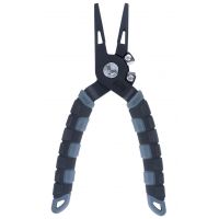 OCEAN CAT 7.5 inches Black&Silver Fishing Pliers, Replaceable Tungsten  Steel Cutter Braided Cutters Saltwater Fishing Split Rings Hook Remover  Aluminum+TPR Holder with Sheath and Lanyard — OCEAN CAT Fishing Tackle
