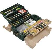 3600 tackle box Gonex 3600 Fishing Tackle Boxes with Non-Slip Openings, Transparent / 4 Packs