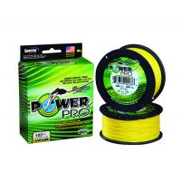 PowerPro Maxcuatro Braided Line - 1500 yd. - Hi-Vis Yellow 20 lb.