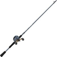 Lew's Mach Smash Baitcast Reel and Fishing Rod Combo, 6-Foot 10