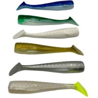 RONZ Lures 8 Replacement Tails 6ct Black Pearl • Price »