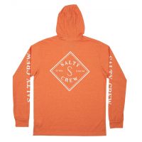 Salty Crew Alpha Decoy Long Sleeve - Blaze Orange M