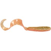 GOT-CHA Curltail Grub Fishing Lures - Size 6, 20-Pack (Assorted Colors)