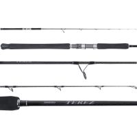Shimano Terez Spinning SaltwaterSpinning Fishing Rods, 1pc - Power: Medium  HVY - Action: Fast [TZS72MH], Length: 7'2 : : Sporting Goods