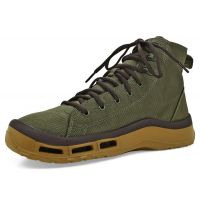 soft science men's the terrafin canvas wading boots
