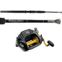 Saltwater Electric Reel and Rod Fishing Combos - TackleDirect