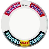 Trik Fish 50yd Fluorocarbon Leader Wrist Spool - 15lb - TackleDirect