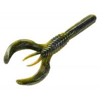 YUM Mighty Worm Straight-Tail Soft Plastic Bait Fishing Lure, 10.5 Inch  Length, 5 per Pack