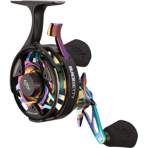 13 Fishing BBCFFTS222.5-LH FreeFall Carbon Trick Shop Edition Ice Reel