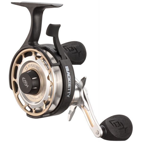 13 Fishing BBCFFW2.5-LH Black Betty FreeFall Carbon Ice Reel