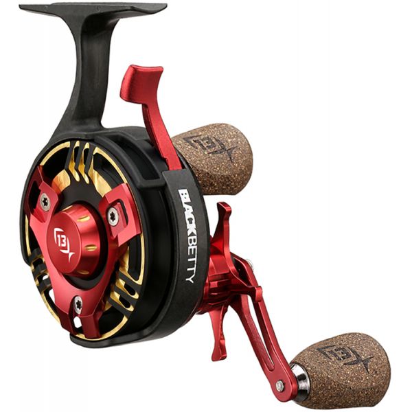 13 Fishing BBFFWTS1-2.5-LH Black Betty FreeFall Trick Shop Ice Reel