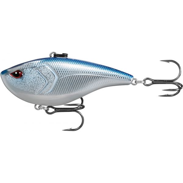 13 Fishing El Diablo Lipless Crankbait - 3in - Chrome Blue Back