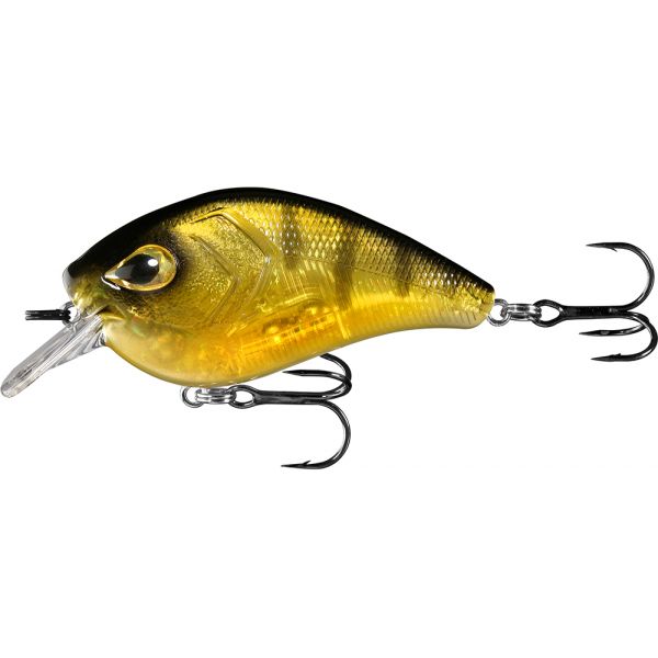 13 Fishing Flatty Daddy Flat Sided Crankbait - Clear Perch