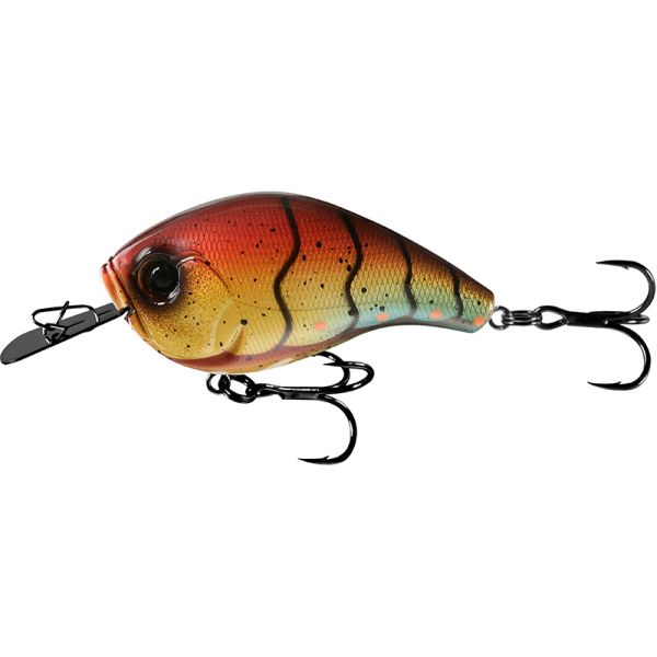 13 Fishing Jabber Jaw Hybrid Squarebill Crankbait - Fire and Ice Craw