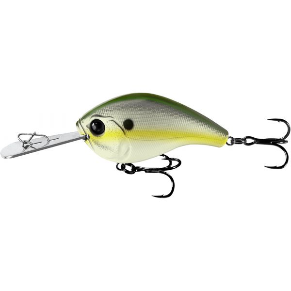 13 Fishing Jabber Jaw Deep Hybrid Squarebill Crankbait - Olive Shad