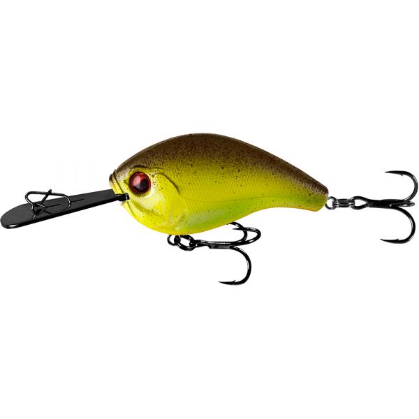 13 Fishing Jabber Jaw Deep Hybrid Crankbait - Chartreuse Root Beer