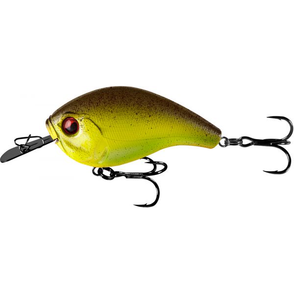 13 Fishing Jabber Jaw Hybrid Squarebill Crankbait - Chart Root Beer