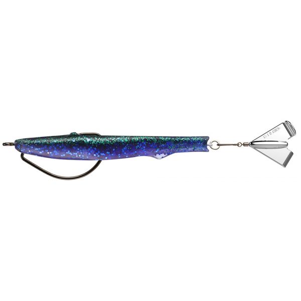 13 Fishing Motor Boat Swimbait - 4in - Blueberry Yum Yum