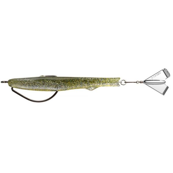 13 Fishing Motor Boat Swimbait - 4in - Glitter Bomb