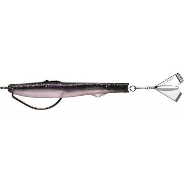 13 Fishing Motor Boat Swimbait - 4in - Purple Rain