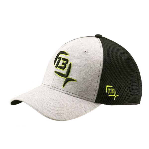 13 Fishing Mr. Wilson Fitted Cap - Heather/Lime