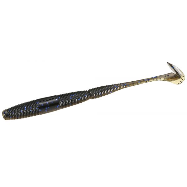 13 Fishing Ninja Swimming Worm - 5.5in - Black/Tan