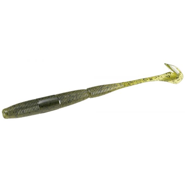 13 Fishing Ninja Swimming Worm - 5.5in - Collard Greens