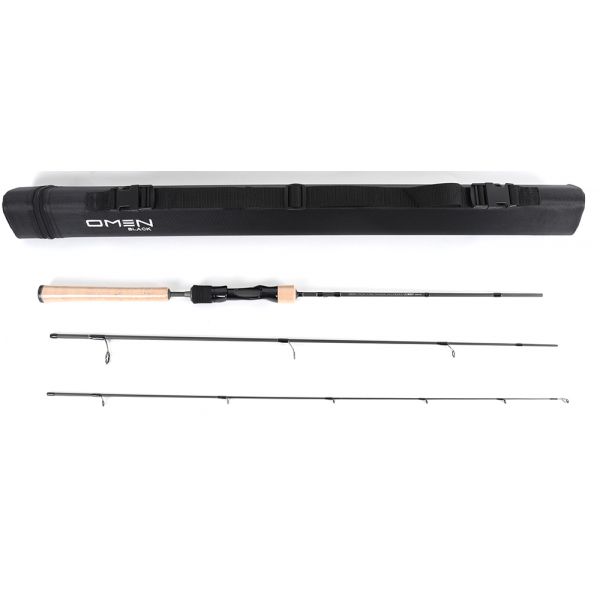 13 Fishing OB2S7UL-T Omen Black A Series Travel Spinning Rod