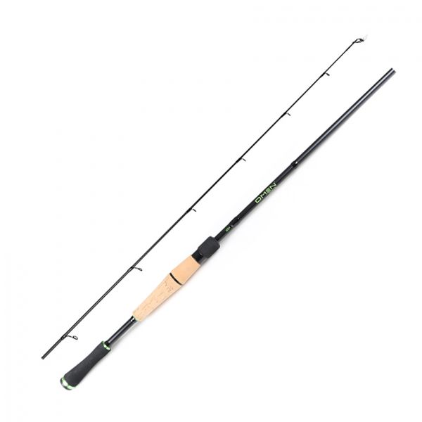 13 Fishing OGS72M Omen Green Spinning Rod - 7 ft. 2 in.