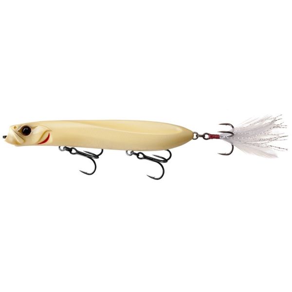 13 Fishing Power-Slide Pencil Popper - 4.8in - Bone