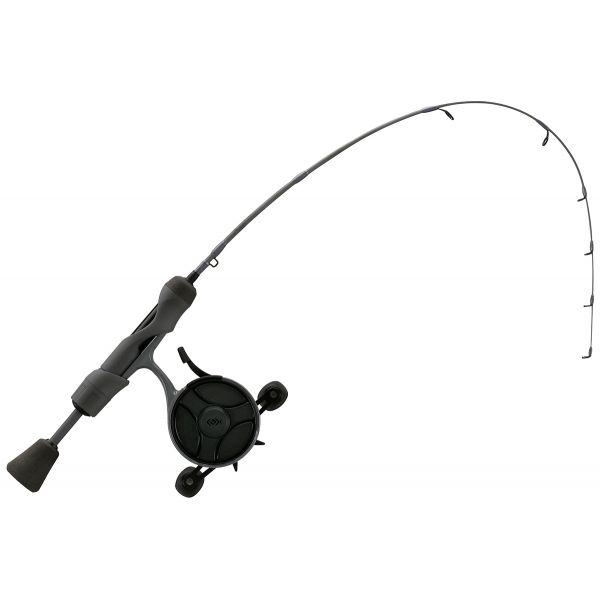 13 Fishing StealthFF-LH-30UL FreeFall Ghost Stealth Edition Ice Combo