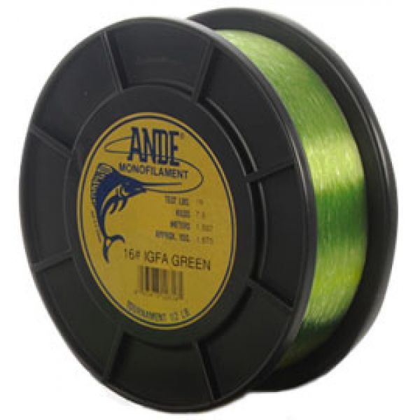 Ande IGFA Green 1/8 lb. Spool 4 lb. Test