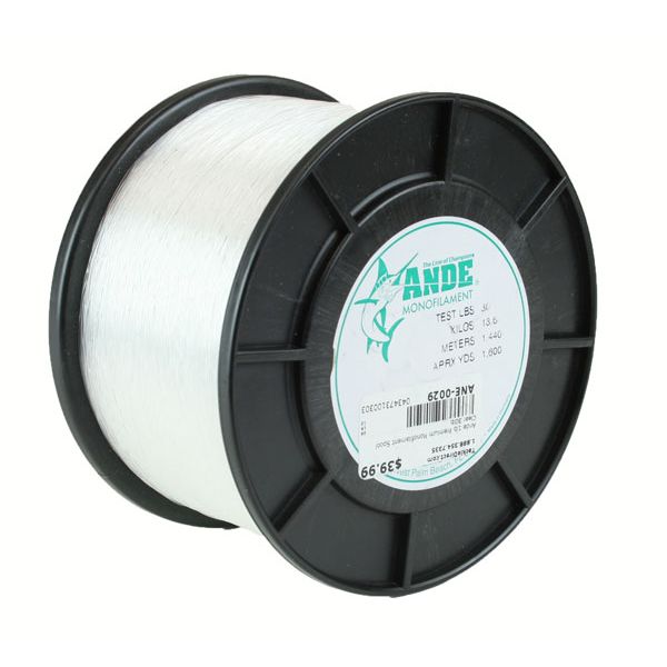 Ande Premium Mono 1 Lb. Spool 30 Lb. Test Clear